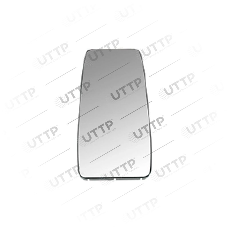Mirror glass, main mirror, left, heated