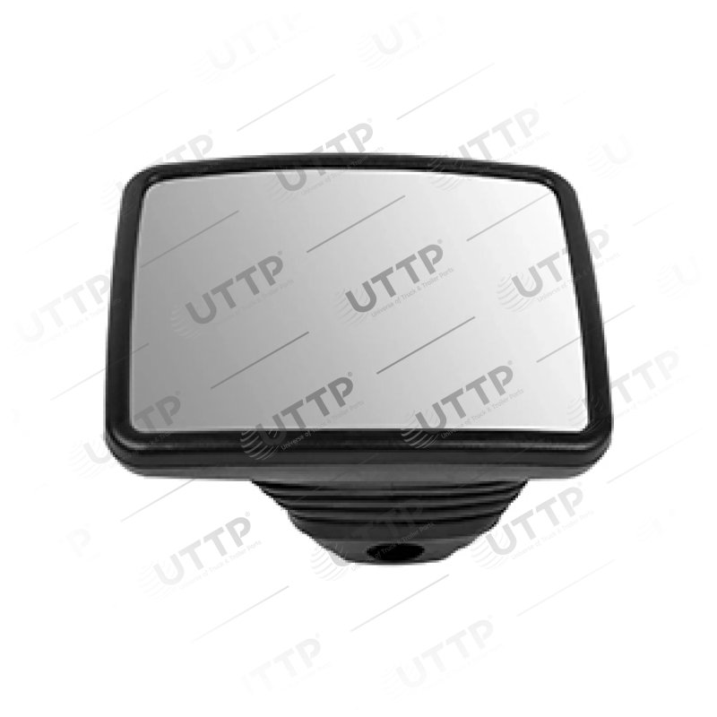 Wide view mirror, heated