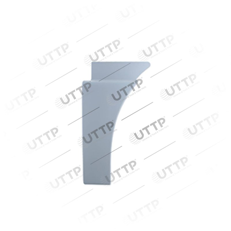 Fender trim plate, right, rear, primed